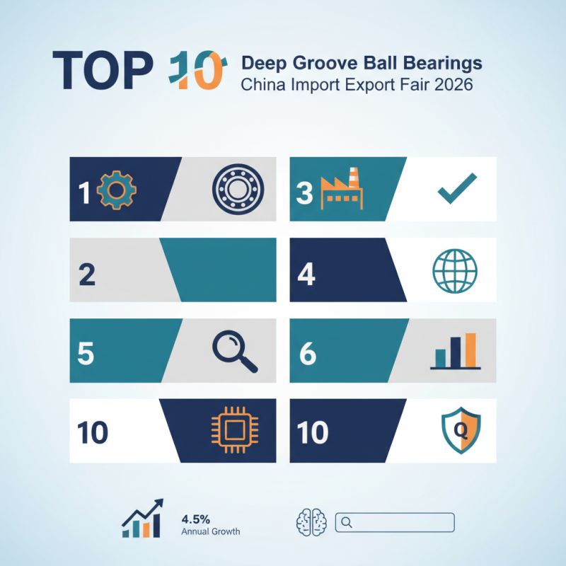 Top 10 Deep Ball Groove Bearings at China Import Export Fair?