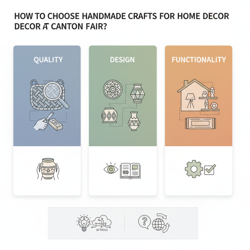 How to Choose Handmade Crafts for Home Decor at Canton Fair?