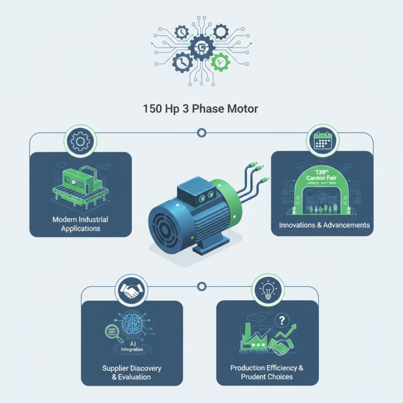 What is a 150 Hp 3 Phase Motor at the 139th Canton Fair?
