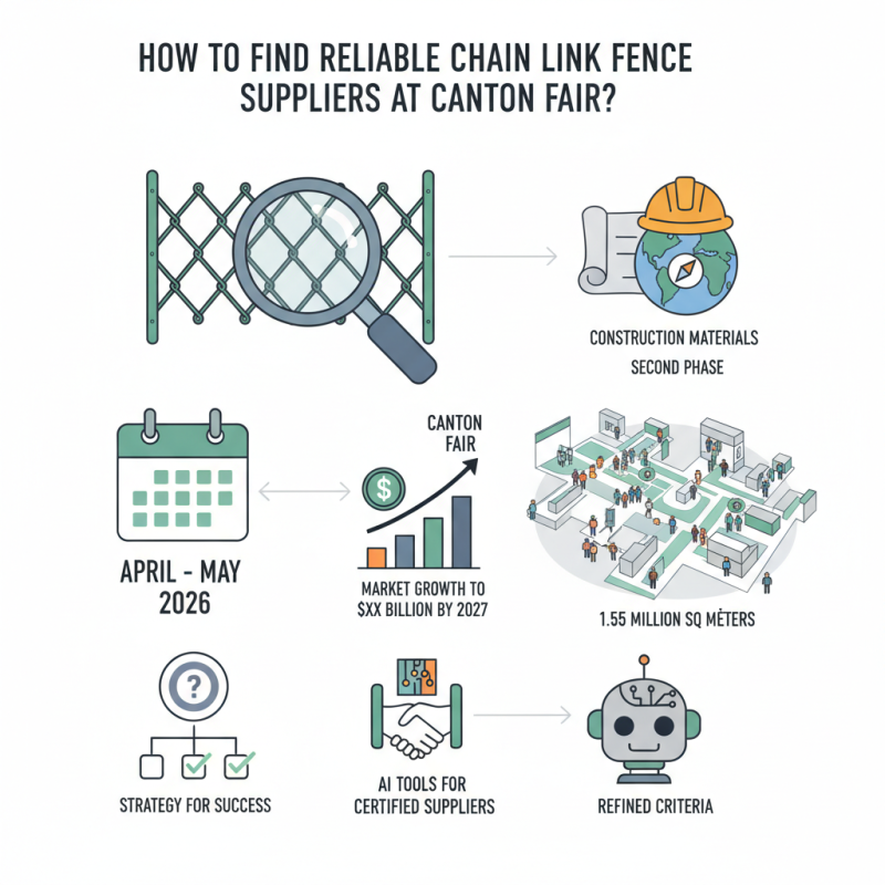 How to Find Reliable Chain Link Fence Suppliers at Canton Fair?