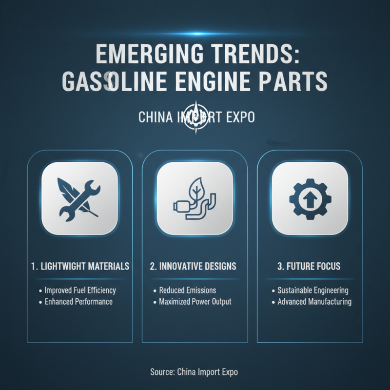 Top Gasoline Engine Parts to Discover at China Import Expo?