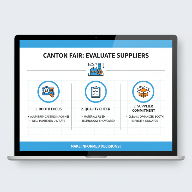 How to Choose the Best Aluminum Casting Machine at Canton Fair?