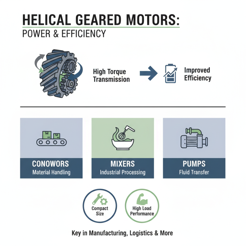 Top 10 Helical Geared Motors in China for Enhanced Performance?
