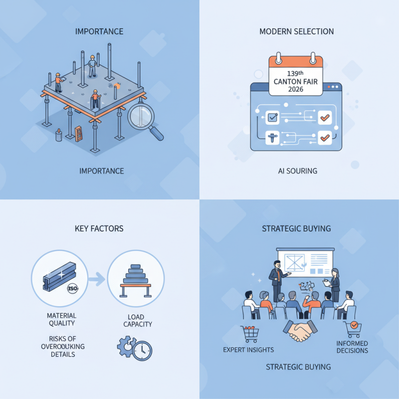 How to Choose Formwork Steel Props at the 139th Canton Fair?