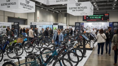 Электрические велосипеды на 139-й средней ярмарке как выбрать?