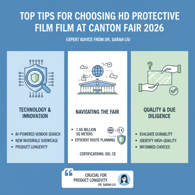 Top Tips for Choosing HD Protective Film at Canton Fair 2026?