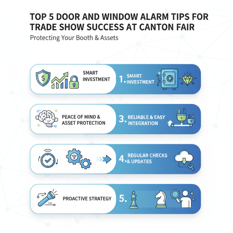 Top 5 Door And Window Alarm Tips for Trade Show Success at Canton Fair?