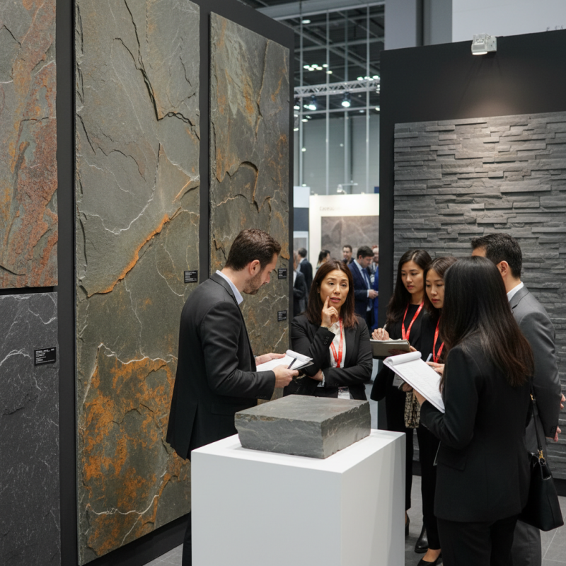 Discover Natural Slate Stone Veneer at China Import and Export Fair?
