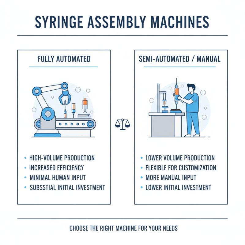 How to Choose the Right Syringe Assembly Machine for Your Production Needs?