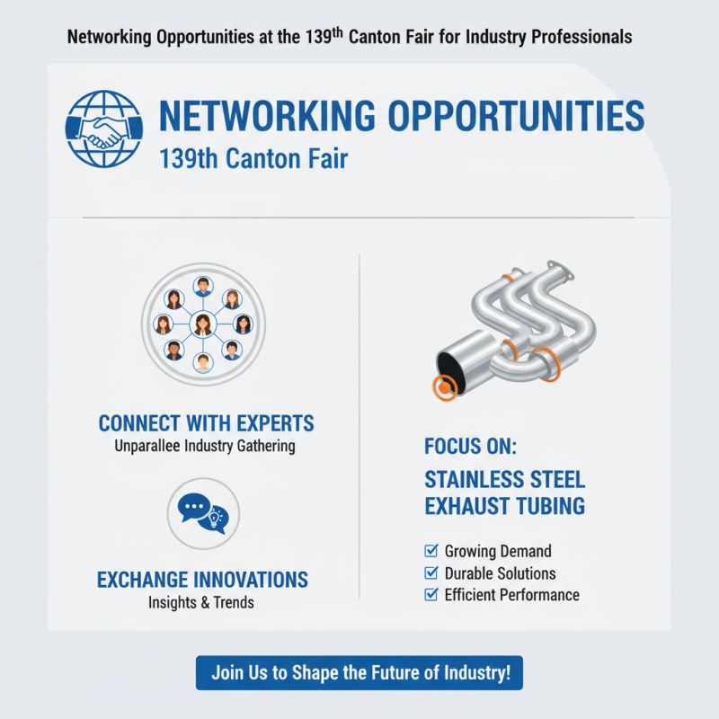 What is Stainless Steel Exhaust Tubing at the 139th Canton Fair?