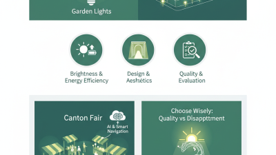 How to Choose LED Garden Lights at 2026 Canton Fair?