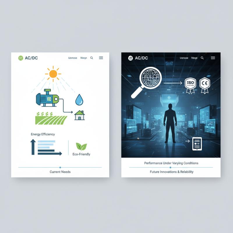 2026 Best AC/DC Solar Surface Pump Solutions at Canton Fair?