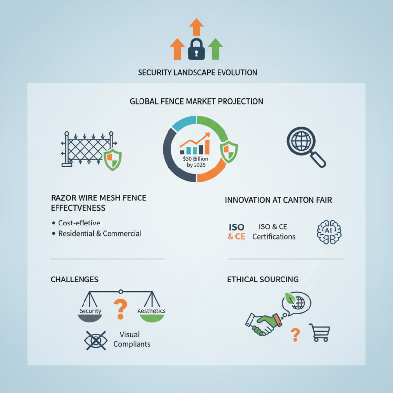 Top Razor Wire Mesh Fence Suppliers at the 139th Canton Fair?