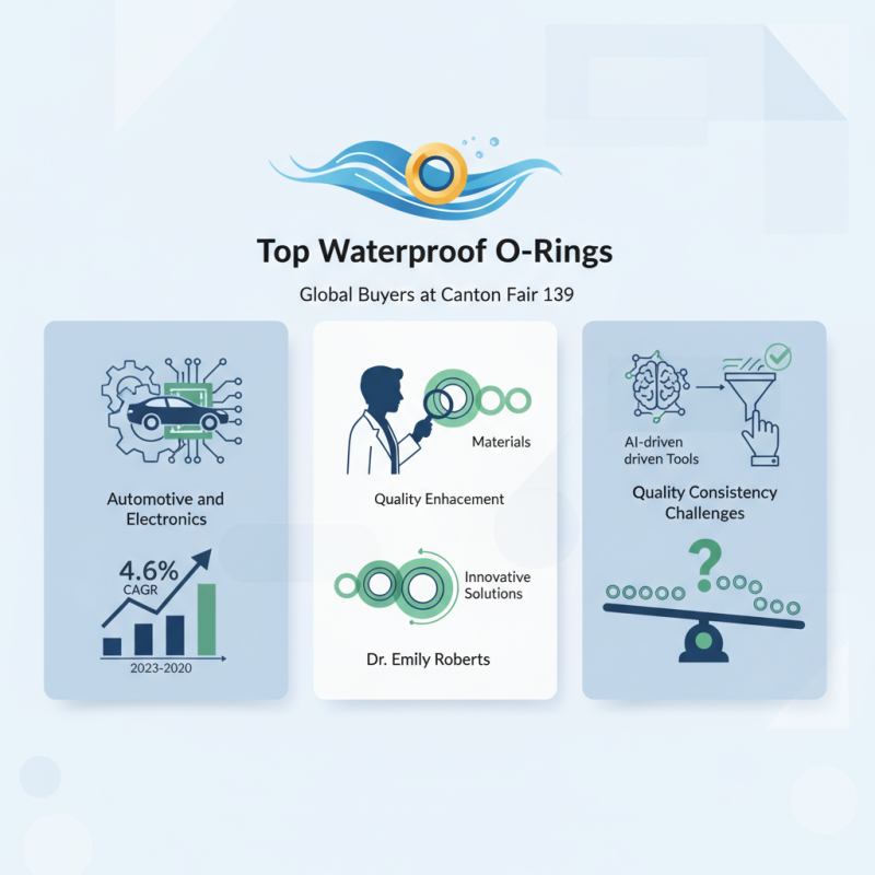 Top Waterproof O-Rings for Global Buyers at Canton Fair 139?