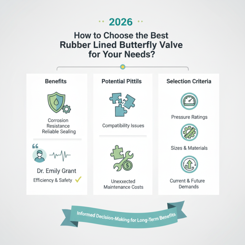 2026 How to Choose the Best Rubber Lined Butterfly Valve for Your Needs?