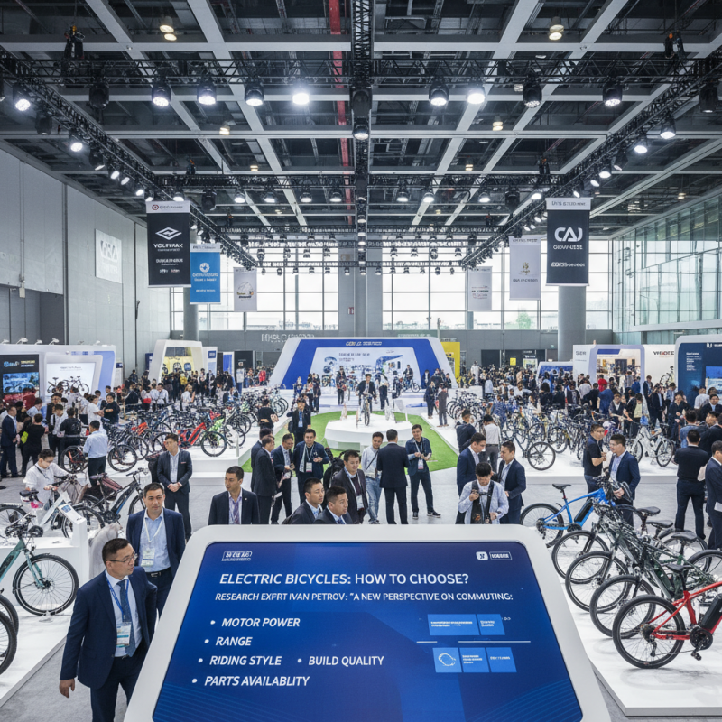Электрические велосипеды на 139-й ярмарке в Гуанчжоу как выбрать?
