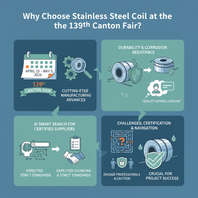 Why Choose Stainless Steel Coil at the 139th Canton Fair?