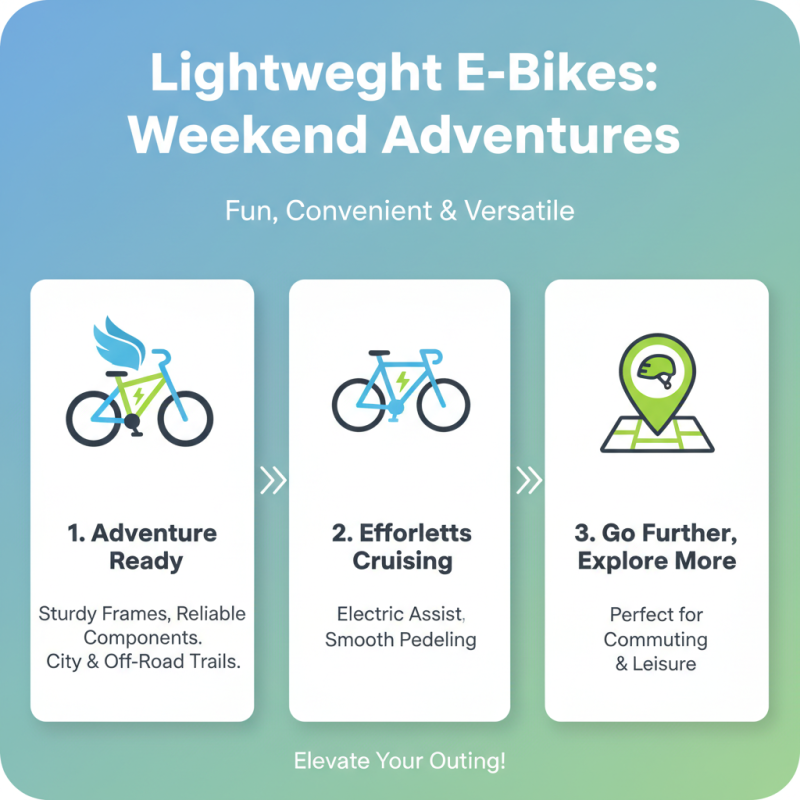 Top Lightweight Ebikes for Easy Commuting and Weekend Adventures?