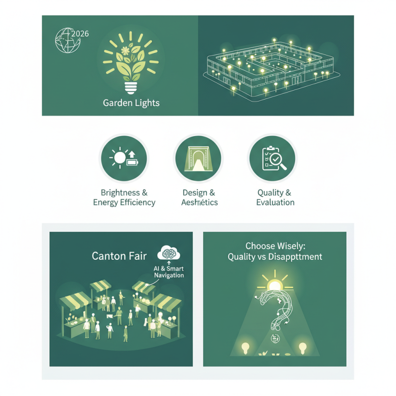 How to Choose LED Garden Lights at 2026 Canton Fair?