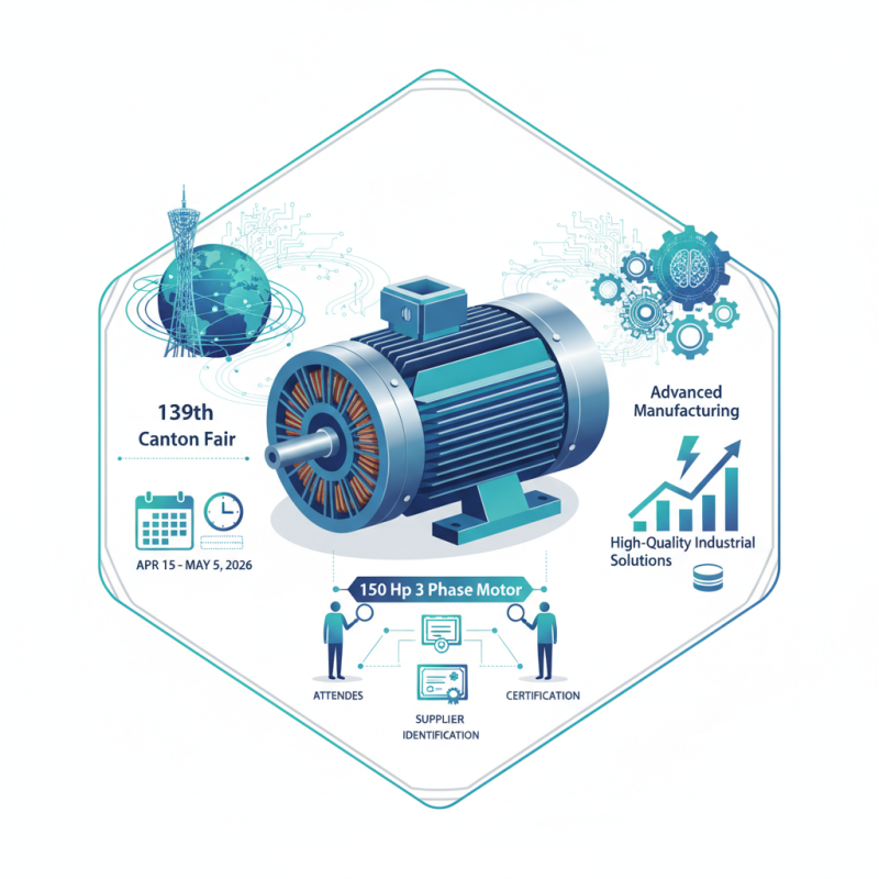 150 Hp 3 Phase Motor Highlights at 139th Canton Fair?