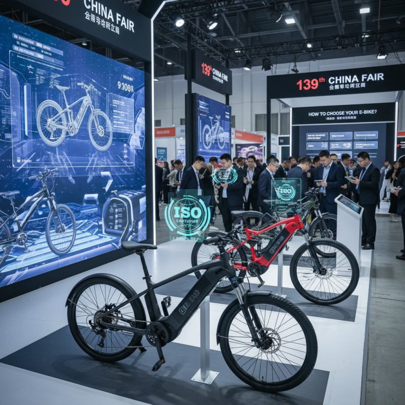Электрический велосипед на 139-й ярмарке в Китае как выбрать лучший?