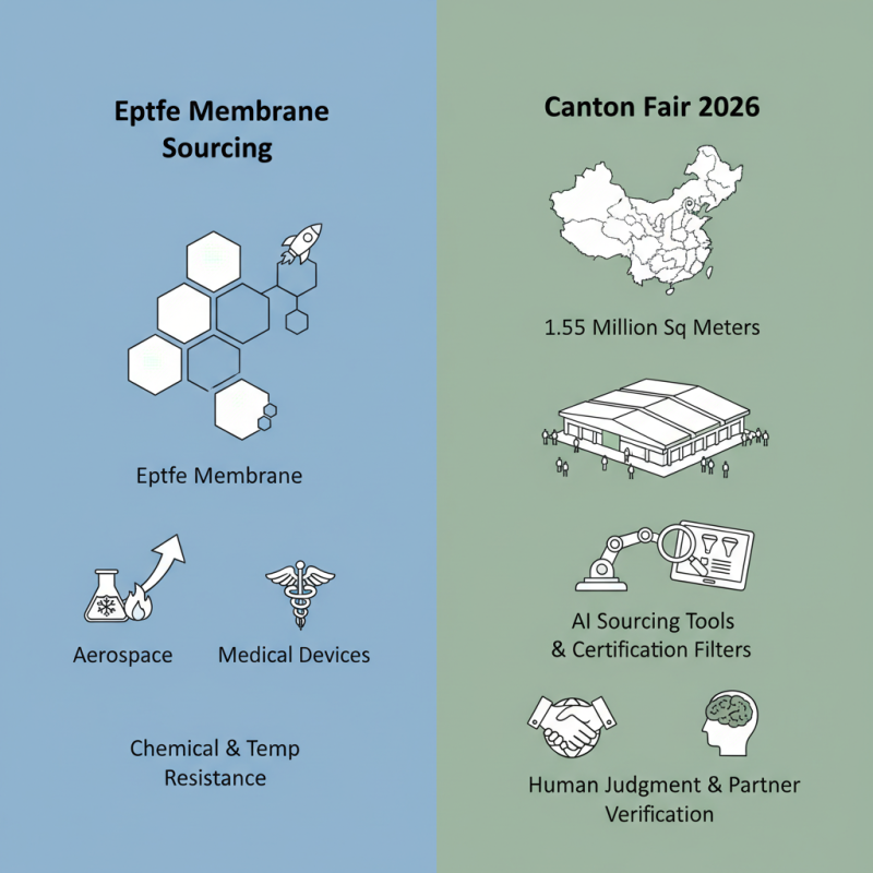 How to Source 100% Eptfe Membrane at Canton Fair 2026?