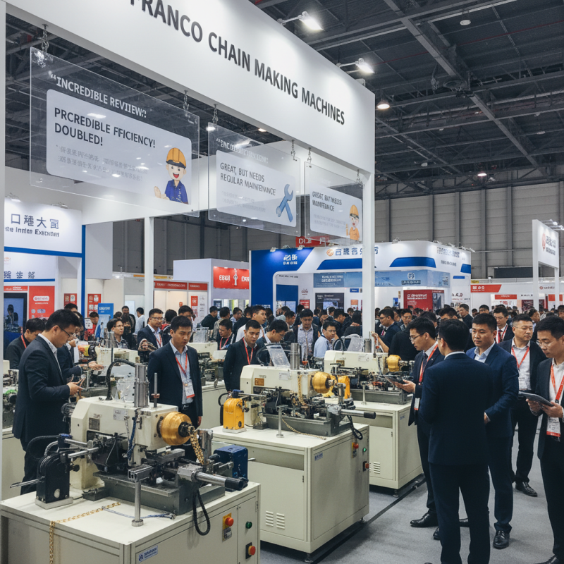 Top 10 Franco Chain Making Machines at China Import Export Fair?