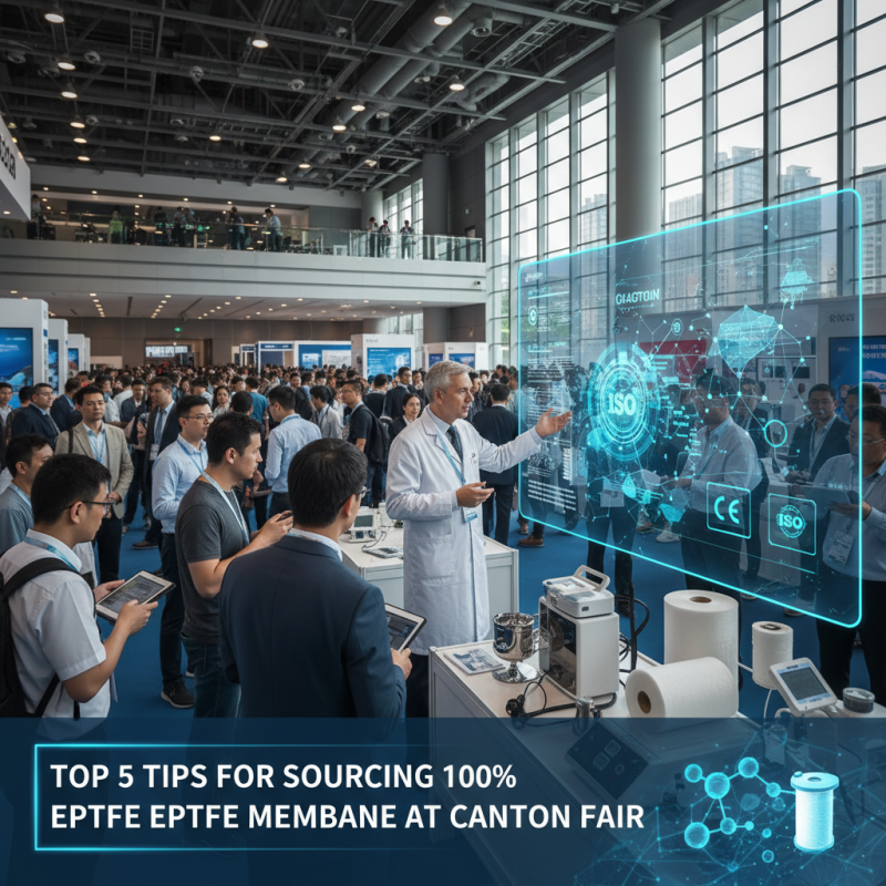 Top 5 Tips for Sourcing 100% Eptfe Membrane at Canton Fair?