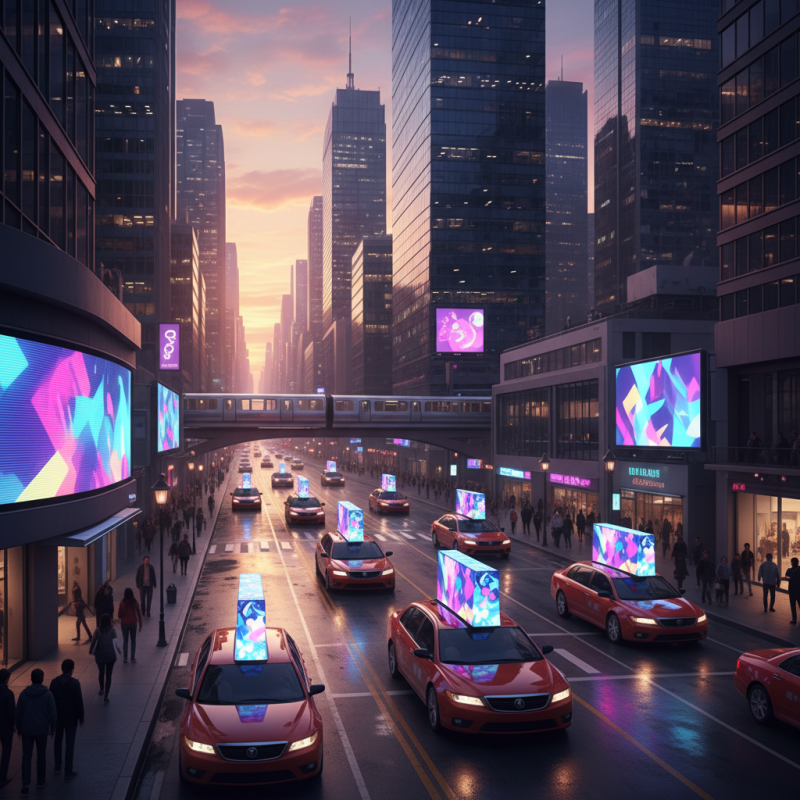 Top 10 Benefits of Taxi Top LED Screen VST-B for Global Buyers?