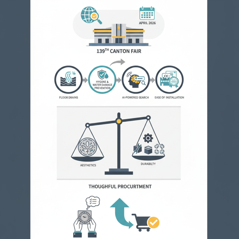 Why Choose the Best Floor Drain at the 139th Canton Fair?