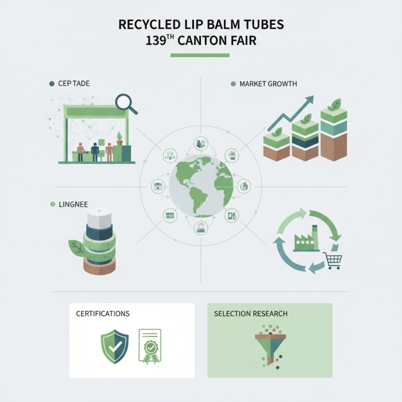 How to Source Recycled Lip Balm Tubes at 139th Canton Fair?