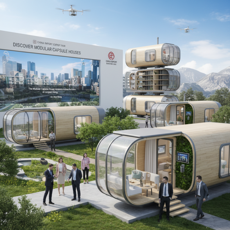 Discover Modular Capsule Houses at China Import Export Fair?