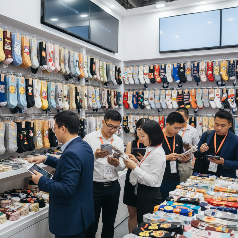 China Best Cartoon Socks at the 139th Canton Fair?