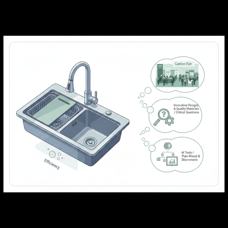 How to Choose a Multi Functional Double Bowl Sink at Canton Fair?