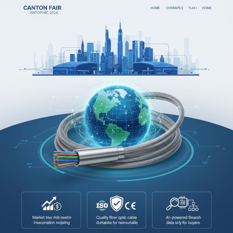China Best Armored Fiber Optic Cable Showcase at Canton Fair?