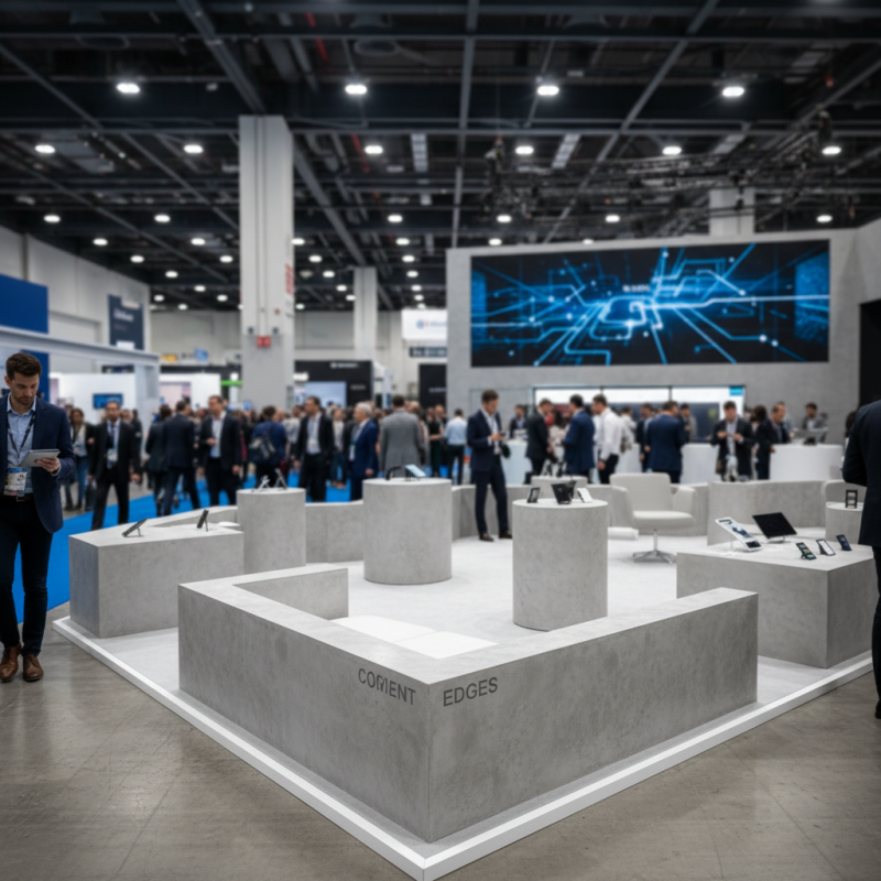 How to Use Cement Edges for Your Trade Show Display at Guangzhou Fair?