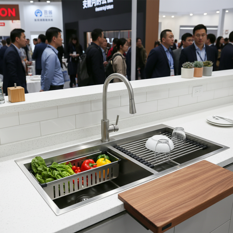 What is multi functional double bowl sink at the 139th Canton Fair?