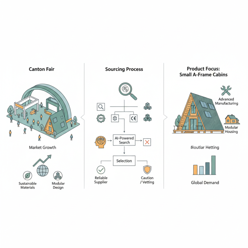 How to Find Reliable China Small A Frame Cabin Exporter at Canton Fair?