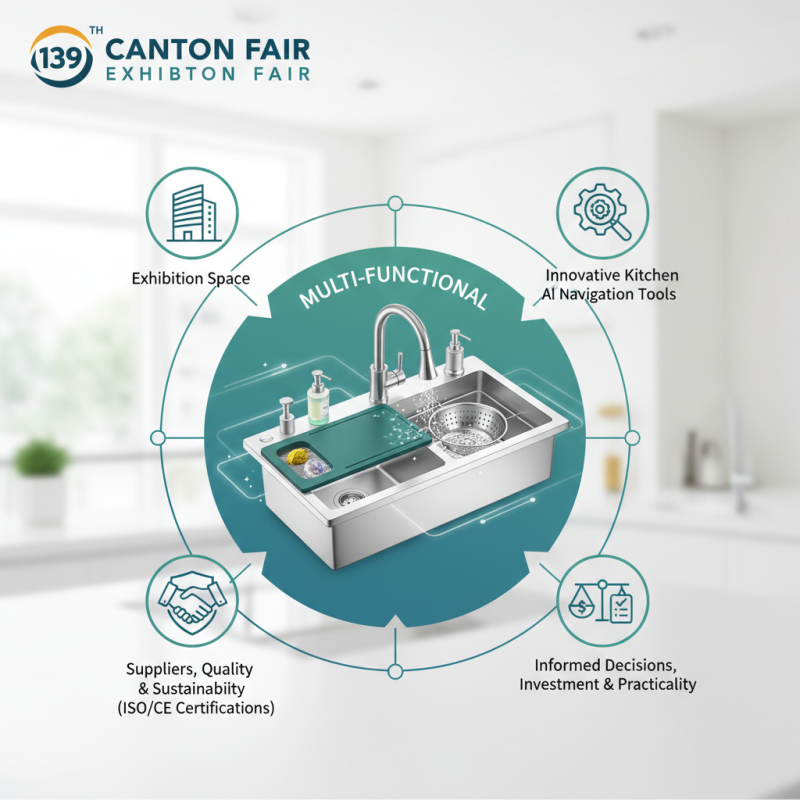 Discover Multi Functional Double Bowl Sinks at the 139th Canton Fair?