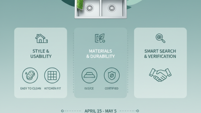 How to Choose a Multi Functional Double Bowl Sink at Canton Fair 2026?
