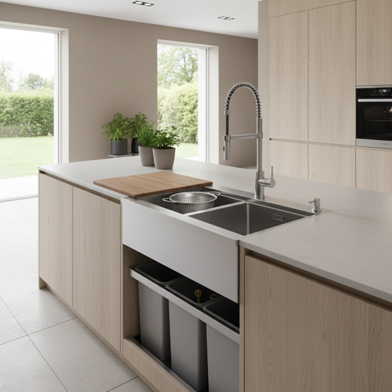 How to Choose a Multi Functional Double Bowl Sink at Canton Fair?