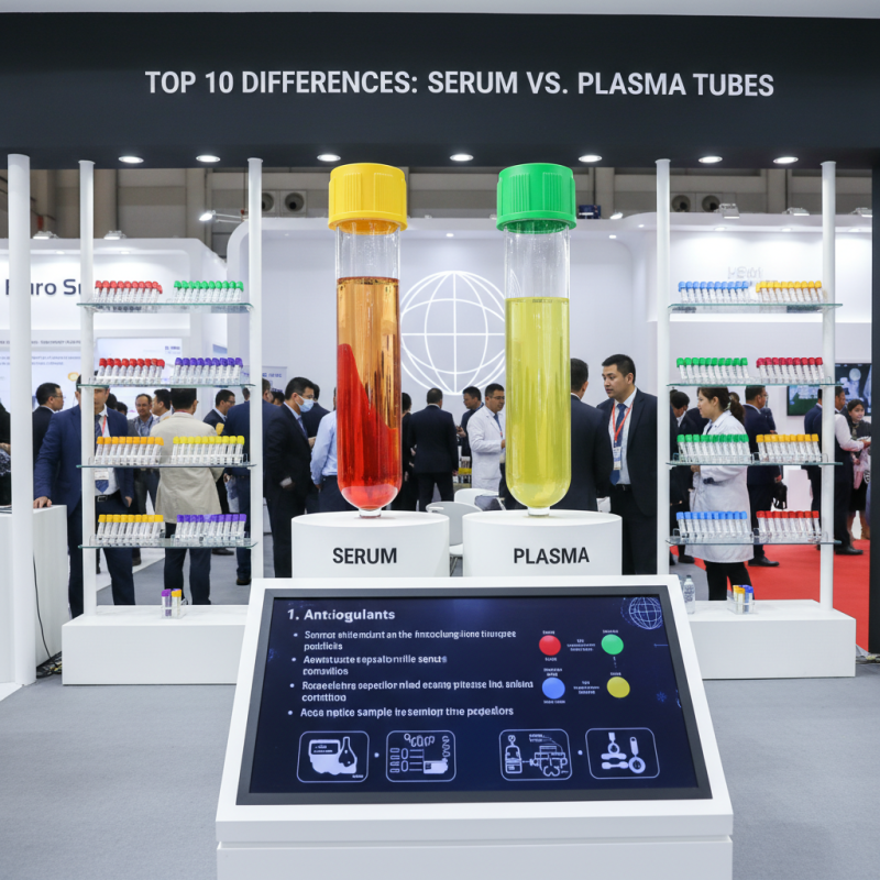 Top 10 Differences Between Serum and Plasma Tubes at Canton Fair?