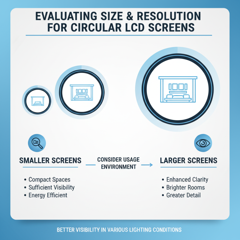 How to Choose the Best Circular Lcd Screens for Your Needs?