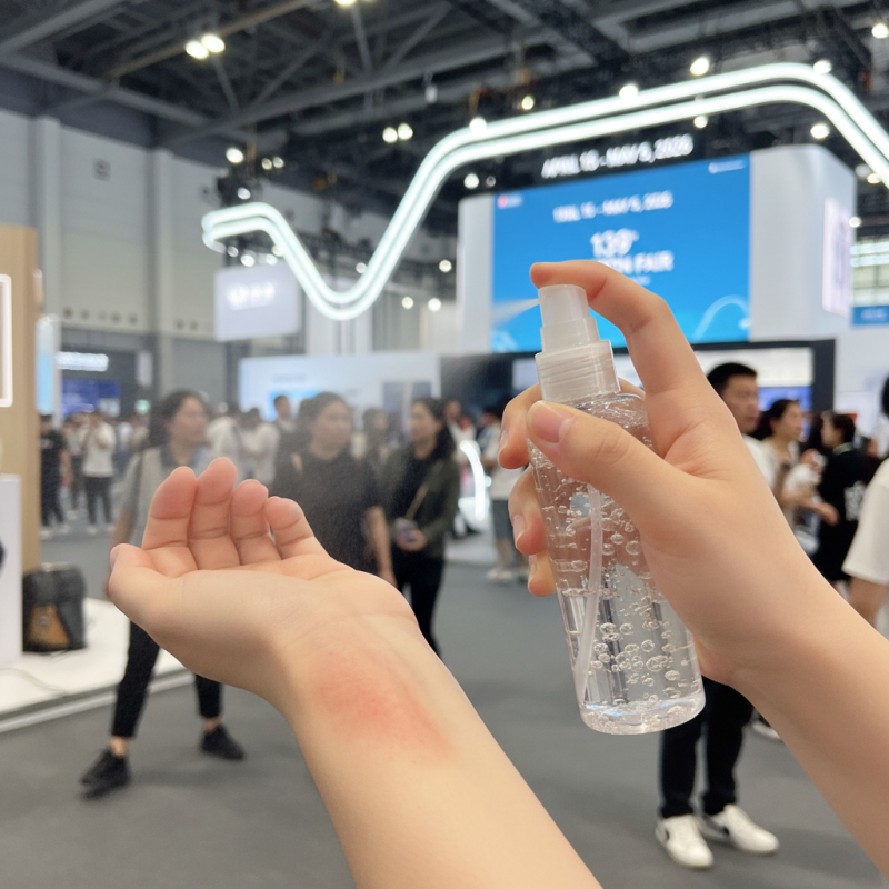 How to Use Jelly Soothing Spray at the 139th Canton Fair?