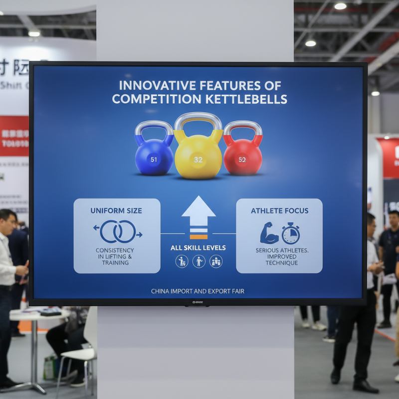 Best Competition Kettlebells at China Import and Export Fair?