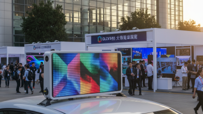 How to Choose Taxi Top LED Screen VST-B at Canton Fair?