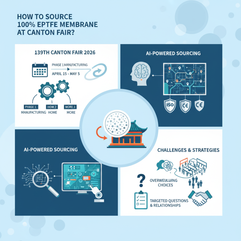 How to Source 100% Eptfe Membrane at Canton Fair?