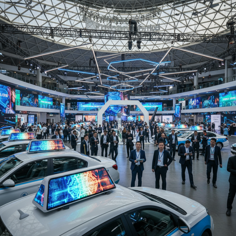 Best Taxi Top LED Screens VST-B for Global Buyers at Canton Fair?
