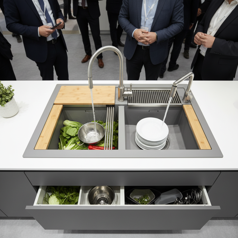 Top Multi Functional Double Bowl Sinks at China Import Expo?