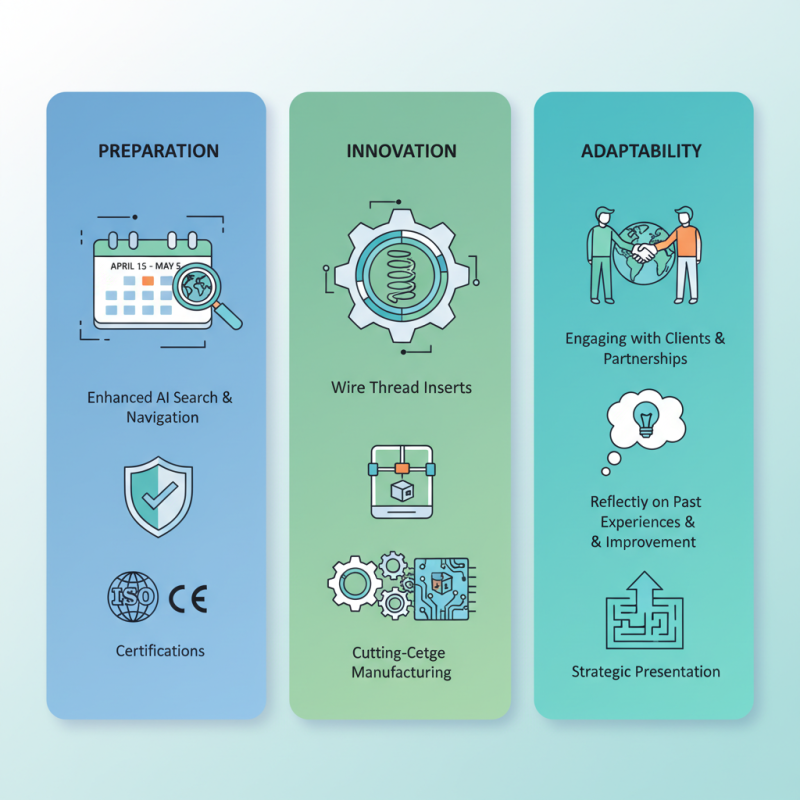 Wire Thread Inserts Tips for Success at Canton Fair 2026?